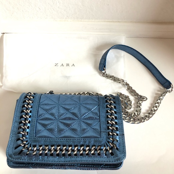 Zara Bags Zara Quilted Leather Chain Bag Poshmark